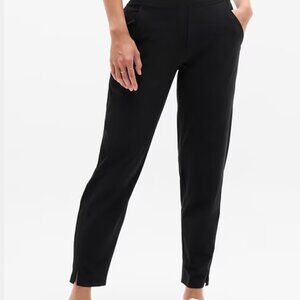 Athleta Brooklyn Mid Rise Ankle Pant Black 6T